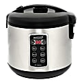Brentwood® RC-5116DS 7-Function Electric Smart Multi-Cooker, 16-Cup, Silver & Black 1 thumbnail image