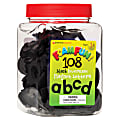 Dowling Magnets Foam Fun Lowercase Magnet Letters, Black, Pre-K - Grade 4, Pack Of 108 Letters 1 thumbnail image
