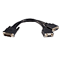 StarTech.com LFH 59 Male to Dual Female VGA DMS 59 Cable - Connect two VGA monitors to your DMS / LFH graphics card. - 1ft dms 59 to dual vga - 1ft dms 59 cable - 1ft lfh 59 cable - dms 59 to vga adapter - 1ft dms 59 to vga cable