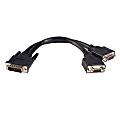 StarTech.com LFH 59 Male to Dual Female VGA DMS 59 Cable - Connect two VGA monitors to your DMS/LFH graphics card. - DMSVGAVGA1 1 thumbnail image