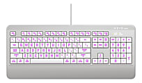 Azio KB540 USB Backlit Keyboard With Antimicrobial Protection For Mac, AZI917800F046 1 thumbnail image