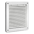Lambro Fresh Air Intake Vent with Mini Louvers and Removable Screen, White, 606W-ML 1 thumbnail image