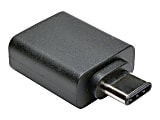 Tripp Lite USB 3.1 Gen 1.5 Adapter USB-C to USB Type A M/F 5 Gbps Tablet Smart Phone - USB adapter - USB Type A (F) to 24 pin USB-C (M) - USB 3.1 - black