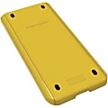 Texas Instruments Color Slide Case - Supports Calculator - Yellow