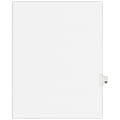 Avery® Individual Legal Dividers Avery® Style, Letter Size, Side Tab #18, White Dividers/White Tabs