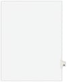 Avery® Individual Legal Dividers Avery® Style, Letter Size, Side Tab #21, White Dividers/White Tabs