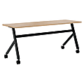 basyx by HON® Multipurpose 72"W Fixed Base Training Table, Wheat