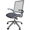 Lorell® Vortex Self-Adjusting Weight-Activated Task Chair, Gray