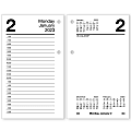 AT-A-GLANCE 2023 RY Daily Loose-Leaf Desk Calendar Refill with Monthly Tabs, Standard, 3 1/2" x 6" 1 thumbnail image