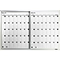 Lorell® Magnetic Unframed Dry-Erase Calendar Whiteboard, 36" x 24", Frost 1 thumbnail image