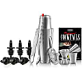 NutriChef Mixology Bartender Cocktail Shaker Set - 15 Piece - Metallic - Stainless Steel, ABS - Party, Wedding, Birthday 1 thumbnail image