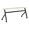 basyx by HON® Multipurpose 72"W Fixed Base Training Table, Light Gray 1 thumbnail image