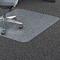 Lorell® Big and Tall Polycarbonate Low Pile Studded Chair Mat, 36" x 48"