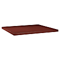 Lorell® Prominence Conference Square Table Adder Section, 48"W, Mahogany