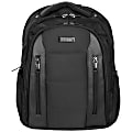 Kenneth Cole Reaction Backpack For 17" Laptops, Black 1 thumbnail image