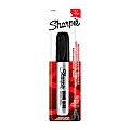 Sharpie® King-Size Permanent Marker, Chisel Point, Aluminum Barrel, Black Ink 1 thumbnail image