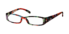 ICU Eyewear Wink Santa Barbara Women's Reading Glasses, Matte Poppy, +2.5 1 thumbnail image