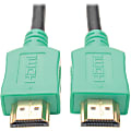 Tripp Lite High-Speed HDMI Cable, 10', Green 1 thumbnail image