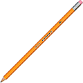 Dixon® Oriole Pencils, #2.5 Medium Soft Lead, Yellow Barrel, Pack Of 12 Pencils