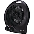 Brentwood H-F301BK Convection Heater - 750 W to 1500 W - 2 x Heat Settings - 1500 W - Indoor - Portable - Black 1 thumbnail image