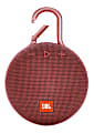 JBL Clip 3 Portable Bluetooth® Speaker, Red, JBLCLIP3RED