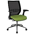 Office Star™ Pro-Line II ProGrid Fabric High-Back Chair, Green/Black/Silver