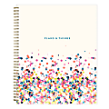 Blue Sky™ Student Planning Weekly/Monthly Planner, Letter-Size, Star Confetti, July 2022 To June 2023, 136609-A