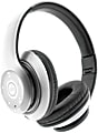 iJoy LOGO Premium Rechargeable Bluetooth® Wireless Headphones, Silver 1 thumbnail image