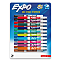 Expo Dry-Erase Markers, Fine Tip, Assorted Colors, Pack Of 21 Markers 1 thumbnail image