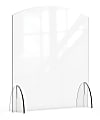 Rosseto Serving Solutions Avant Guarde Acrylic Sneeze Guard, 40" x 36", Clear 1 thumbnail image