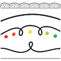 Teacher Created Resources Die-Cut Border Trim Strips, 2-3/4" x 35", Squiggles and Colorful Dots, Pack Of 12 1 thumbnail image