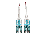 Eaton Tripp Lite Series 10G Duplex Multimode 50/125 OM4 LSZH Fiber Optic Cable (LC/LC), Push/Pull Tabs, Magenta, 8 m - Fiber Optic  - N82108MMGT 1 thumbnail image