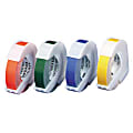 DYMO® 5201-02 Embossed Vinyl Labeling Tape, 0.38" x 9.8', Glossy Red 1 thumbnail image