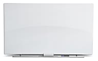 WorkPro™ Professional Cinema Magnetic Glass Unframed Dry-Erase Whiteboard, 42" x 74", White 1 thumbnail image