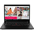 Lenovo ThinkPad X13 Gen 1 20T20028US 13.3" Laptop - Intel Core i5 10th Gen i5-10310U Quad-core1.60 GHz - 8 GB  - 256 GB SSD - Black - Windows 10 Pro - Intel UHD Graphics 1 thumbnail image