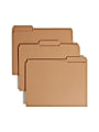 Smead® 2-Ply Folders, 1/3 Cut, Letter Size, Kraft, Pack Of 50 1 thumbnail image