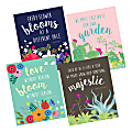 Barker Creek Art Print Set, 8" x 10", Petals & Prickles, Set Of 4 Prints