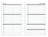 TUL® Discbound Weekly Refill Pages, Junior Size, 5-1/2" x 8-1/2", January To December 2021, TULJRFLR-TIME-RY 1 thumbnail image