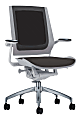 Koplus BodyFlex Fabric Mid-Back Task Chair, Black/Gray
