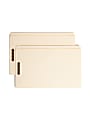 Smead® Manila Reinforced Tab Fastener Folders With Two Fasteners, Straight Cut, Legal Size, Pack Of 50 1 thumbnail image