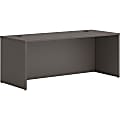 HON® Mod 72"W Rectangle Desk Shell, Slate Teak