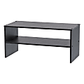 IRIS 2-Tier Multi-Purpose Organizer Shelf, Black