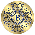 Custom 1-Color Foil-Embossed Labels And Stickers, 3/4" Circle, Box Of 500 Labels 1 thumbnail image
