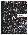 Office Depot® Brand Composition Book, 7-1/2" x 9-3/4", College Ruled, 100 Sheets, Black/White 1 thumbnail image