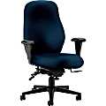 HON® 7800 Series High-Back Task Chair With Arms, Blue/Black