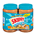 Skippy Creamy Peanut Butter, 48 Oz Jar, Pack Of 2