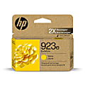 Original HP 923e Yellow EvoMore Ink Cartridge | Works with HP OfficeJet 8120 Series, HP OfficeJet Pro 8130 Series | Carbon neutral | 4K0T6LN