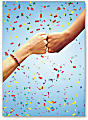 Viabella Congratulations Greeting Card With Envelope, Fist Bump, 5" x 7" 1 thumbnail image