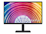 Samsung S27A600NWN - S60A Series - LED monitor - 27" - 2560 x 1440 QHD @ 75 Hz - IPS - 300 cd/m² - 1000:1 - HDR10 - 5 ms - HDMI, DisplayPort - black 1 thumbnail image
