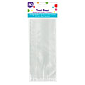 Amscan Plastic Treat Bags, Medium, Clear, Pack Of 200 Bags